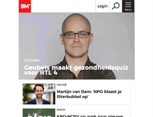 Tablet Screenshot of broadcastmagazine.nl